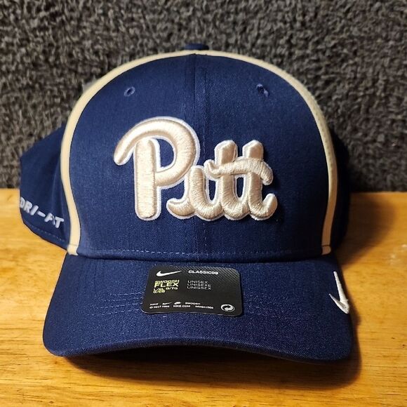 Nike University of Pittsburgh Panthers Aerobill Hat - New - Picture 1 of 10